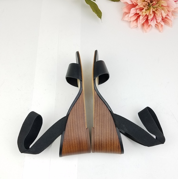 Sole Society Kiah ‑ Black ‑ Wedge sandals  - Picture 4 of 7